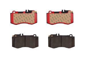 Mercedes-Benz E550 Brake Pads - Front - Brembo OE - Premium NAO Ceramic - `10-`11 Mercedes-Benz E550 Brake Pads - Front - Brembo OE - Premium NAO Ceramic - `10-`11